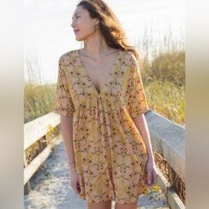 311 medium natural Life floral dress preloved euc
